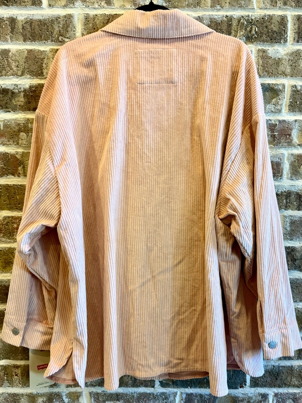 Levi’s Blush Corduroy Sherpa Lined Trucker Jacket Cozy Button Front 🌺🌸🌺 4X